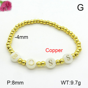 Fashion Copper Bracelet  F7B400852vbmb-L002
