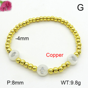 Fashion Copper Bracelet  F7B400872vbll-L002