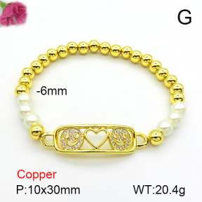 Fashion Copper Bracelet  F7B400894vbnb-L002