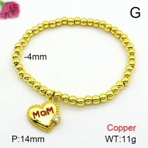 Fashion Copper Bracelet  F7B400919ablb-L002
