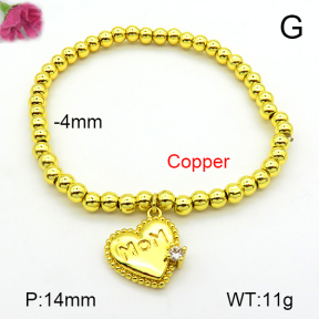 Fashion Copper Bracelet  F7B400922ablb-L002