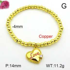 Fashion Copper Bracelet  F7B400927ablb-L002