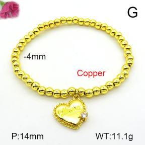 Fashion Copper Bracelet  F7B400933ablb-L002