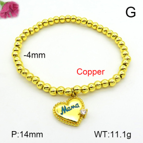 Fashion Copper Bracelet  F7B400936ablb-L002
