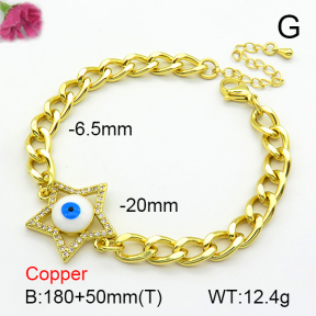 Fashion Copper Bracelet  F7B400938bbml-L002