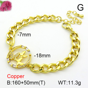 Fashion Copper Bracelet  F7B400946vbnb-L002