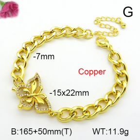 Fashion Copper Bracelet  F7B400948vbmb-L002
