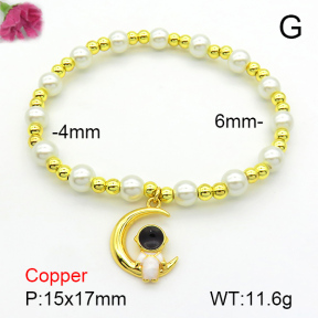 Fashion Copper Bracelet  F7B300479vbll-L002