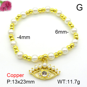 Fashion Copper Bracelet  F7B300496bbml-L002