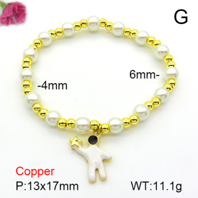 Fashion Copper Bracelet  F7B300498ablb-L002