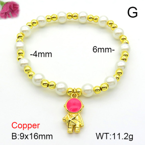 Fashion Copper Bracelet  F7B300506ablb-L002