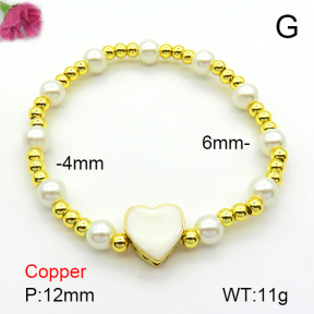 Fashion Copper Bracelet  F7B300514ablb-L002
