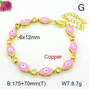 Fashion Copper Bracelet  F7B300525bvpl-L002