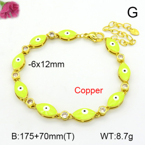 Fashion Copper Bracelet  F7B300528bvpl-L002