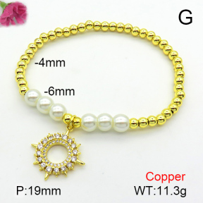 Fashion Copper Bracelet  F7B400954bbml-L002