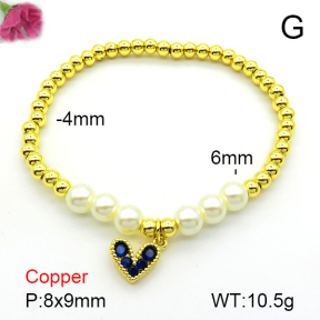 Fashion Copper Bracelet  F7B400957ablb-L002