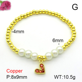Fashion Copper Bracelet  F7B400958ablb-L002