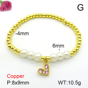 Fashion Copper Bracelet  F7B400959ablb-L002