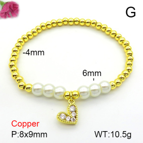Fashion Copper Bracelet  F7B400961ablb-L002
