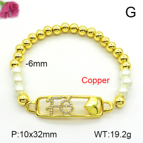 Fashion Copper Bracelet  F7B400990vbnb-L002