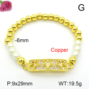 Fashion Copper Bracelet  F7B400993bbov-L002