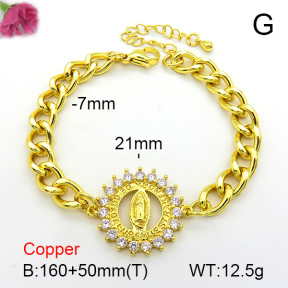 Fashion Copper Bracelet  F7B400998bbml-L002