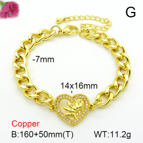 Fashion Copper Bracelet  F7B401000vbmb-L002