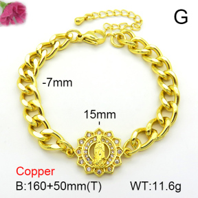 Fashion Copper Bracelet  F7B401003vbmb-L002