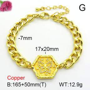 Fashion Copper Bracelet  F7B401006vbmb-L002