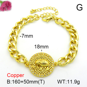 Fashion Copper Bracelet  F7B401008vbmb-L002