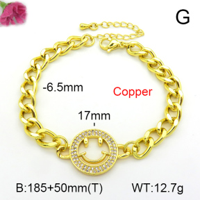 Fashion Copper Bracelet  F7B401015vbnb-L002