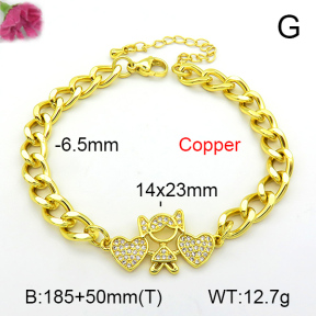 Fashion Copper Bracelet  F7B401016vbnb-L002
