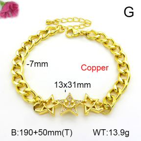 Fashion Copper Bracelet   F7B401020bbml-L002