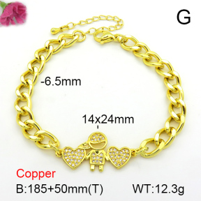 Fashion Copper Bracelet  F7B401032vbnb-L002