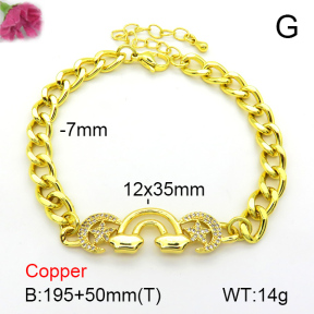 Fashion Copper Bracelet  F7B401034vbnb-L002