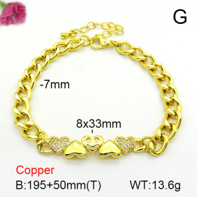 Fashion Copper Bracelet  F7B401036vbnb-L002
