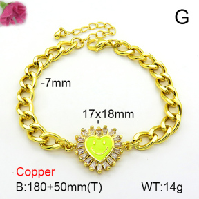 Fashion Copper Bracelet  F7B401043vbnb-L002