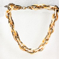 Acrylic & Alloy  Fashion Necklace  Weight:82.2g  29x20mm N:460+100mm(T)  GEN000306ahoi-Y08