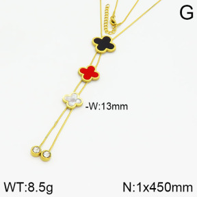 Stainless Steel Necklace  2N4000339vbpb-614