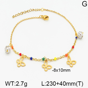 Stainless Steel Anklets  5A9000374bbml-610