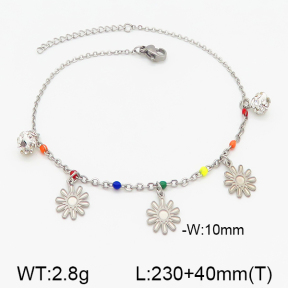 Stainless Steel Anklets  5A9000376vbll-610