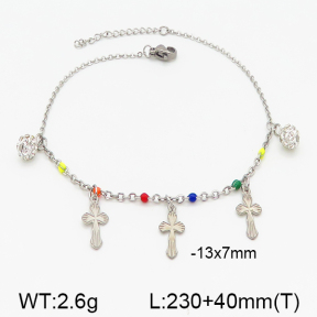 Stainless Steel Anklets  5A9000377vbll-610