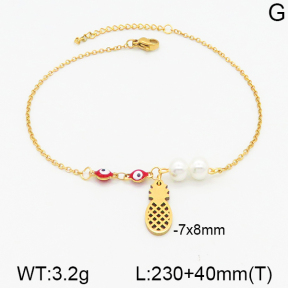 Stainless Steel Anklets  5A9000379ablb-610