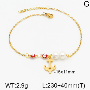 Stainless Steel Anklets  5A9000380ablb-610