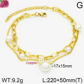 Fashion Copper Bracelet  F2B300133ahjb-J48