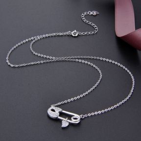 925 Silver Necklace    JN1030akhp-M112  DDS001039