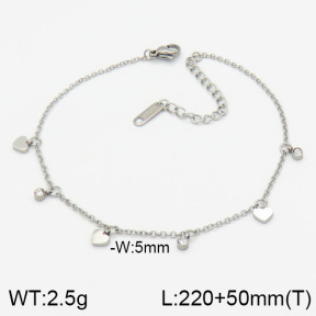 Stainless Steel Anklets  2A9000280bbov-201