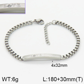 Stainless Steel Bracelet  2B4000711bhva-201