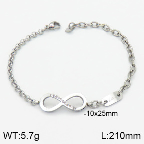 Stainless Steel Bracelet  2B4000720vbpb-201