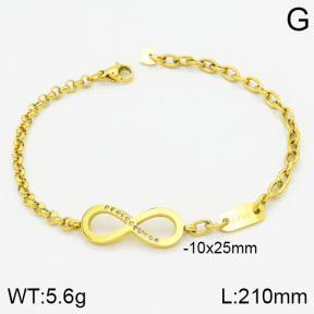Stainless Steel Bracelet  2B4000721vhha-201